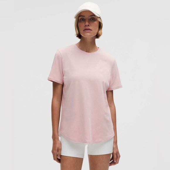 lululemon athletica Tops - Lululemon Love Curved-Hem Crewneck T-Shirt